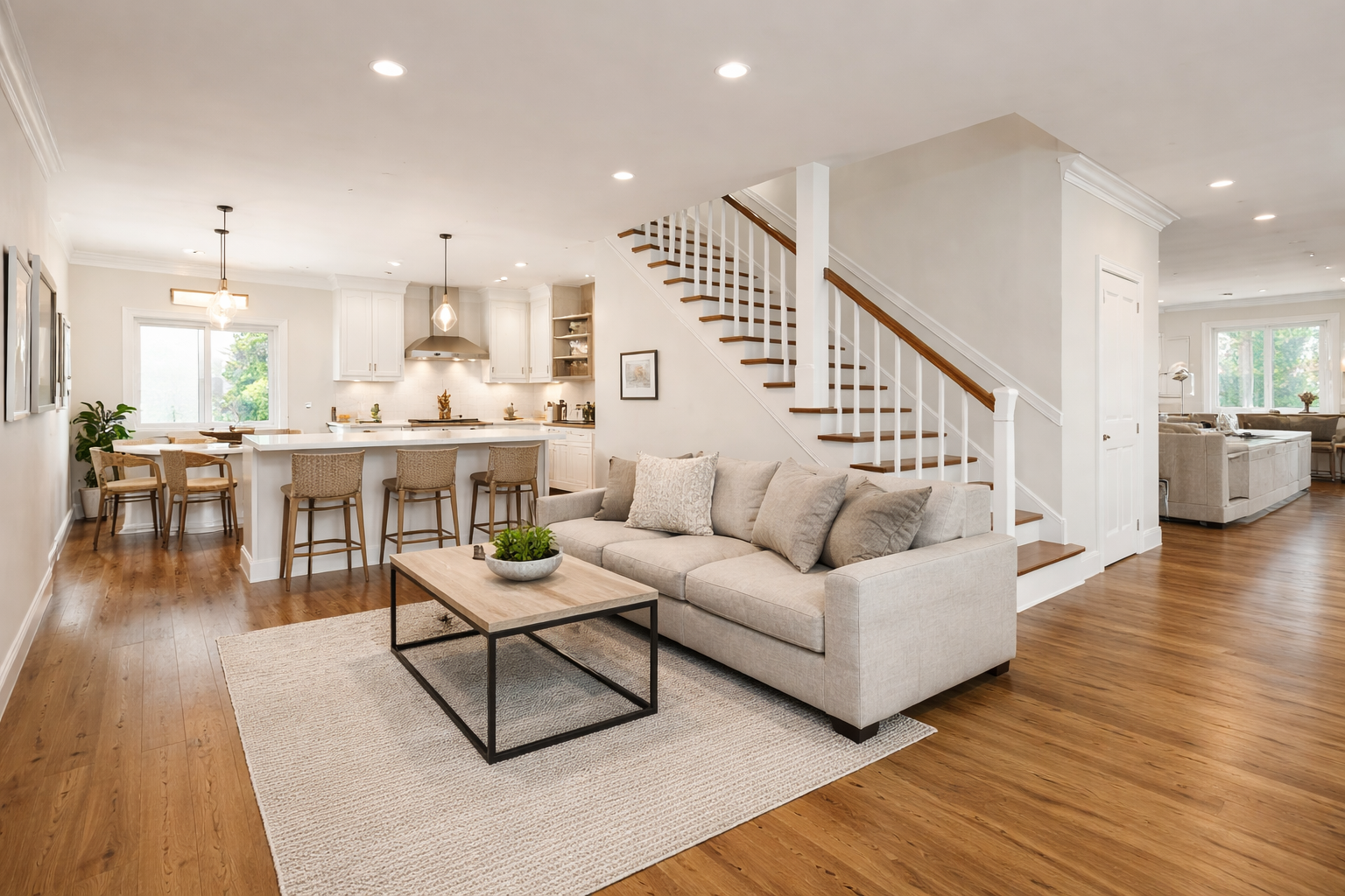 Residential renovation interior